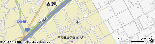 香川県善通寺市吉原町281周辺の地図