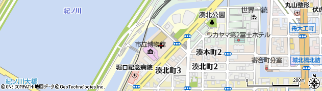 和歌山県和歌山市湊本町周辺の地図