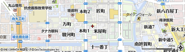 和歌山県和歌山市米屋町27周辺の地図