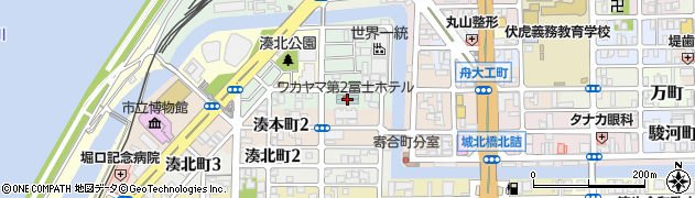 ワカヤマ第２冨士ホテル周辺の地図