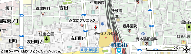 コンフォートホテル和歌山周辺の地図