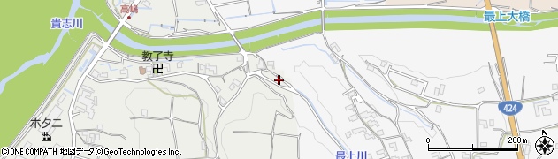 和歌山県紀の川市桃山町調月240周辺の地図