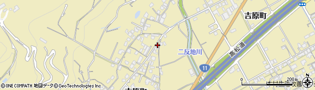 香川県善通寺市吉原町2681周辺の地図