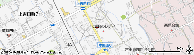 香川県善通寺市上吉田町199周辺の地図