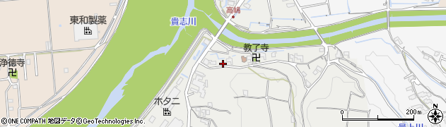 和歌山県紀の川市桃山町調月212周辺の地図