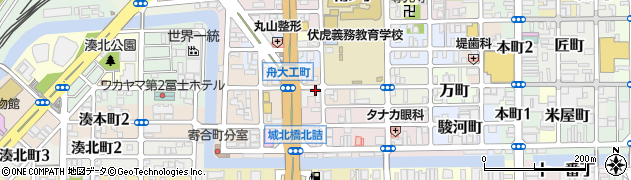 和歌山県和歌山市板屋町周辺の地図