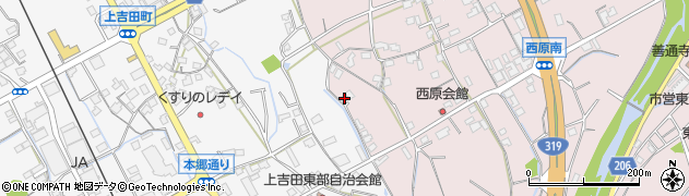 香川県善通寺市与北町3138周辺の地図