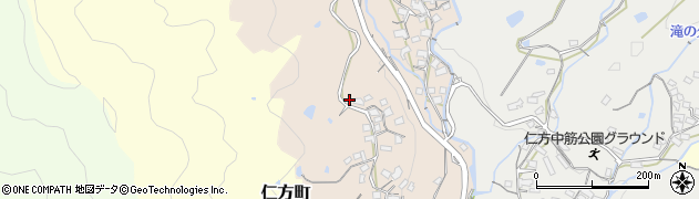 広島県呉市仁方宮上町周辺の地図