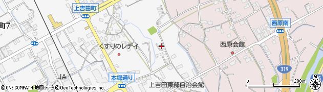 香川県善通寺市上吉田町131周辺の地図