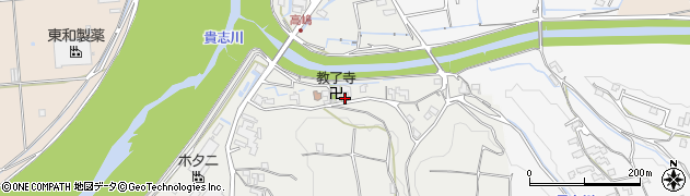 和歌山県紀の川市桃山町調月218周辺の地図