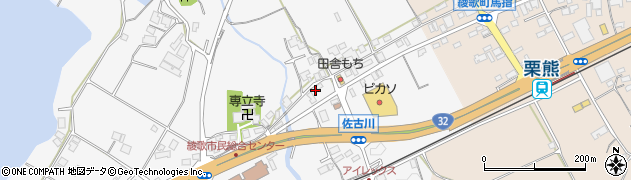 香川県丸亀市綾歌町栗熊西1595周辺の地図