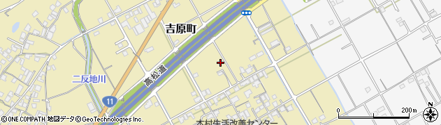 香川県善通寺市吉原町205周辺の地図