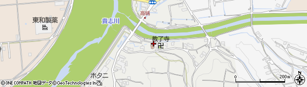 和歌山県紀の川市桃山町調月216周辺の地図