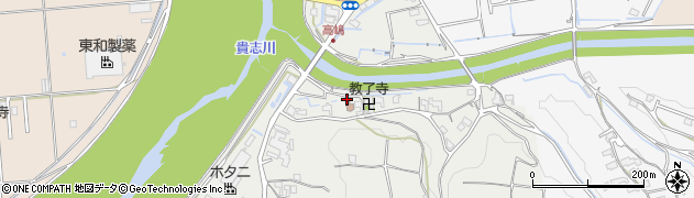 和歌山県紀の川市桃山町調月215周辺の地図
