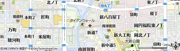 宮坂仏壇店本家周辺の地図
