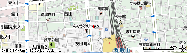 メガネの加賀屋　和歌山店周辺の地図