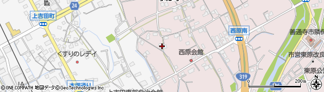 香川県善通寺市与北町3115周辺の地図