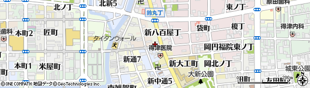 和歌山県和歌山市新八百屋丁13周辺の地図