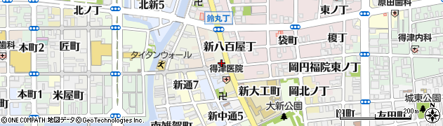 和歌山県和歌山市新八百屋丁12周辺の地図