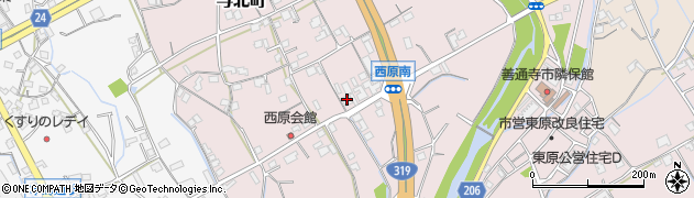 香川県善通寺市与北町3083周辺の地図