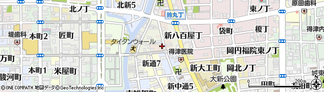 和歌山県和歌山市新堺丁周辺の地図