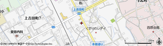 香川県善通寺市上吉田町394周辺の地図
