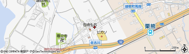 香川県丸亀市綾歌町栗熊西921周辺の地図