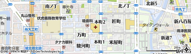 株式会社オカヘイ　リーガルシューズ店周辺の地図