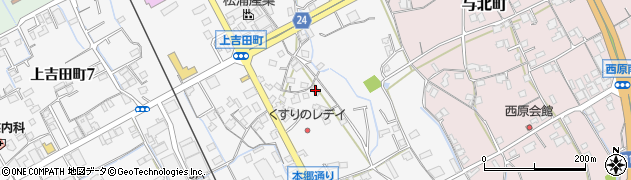 香川県善通寺市上吉田町209周辺の地図