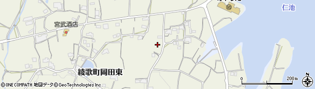 香川県丸亀市綾歌町岡田東1032周辺の地図