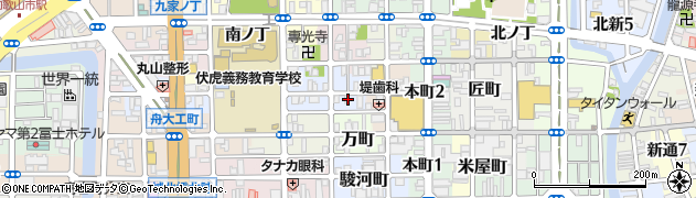 和歌山県和歌山市東鍜冶屋町38周辺の地図