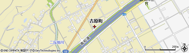 香川県善通寺市吉原町114周辺の地図