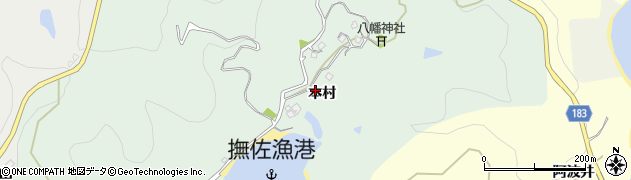 徳島県鳴門市瀬戸町撫佐周辺の地図