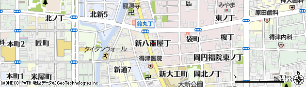 和歌山県和歌山市新八百屋丁19周辺の地図