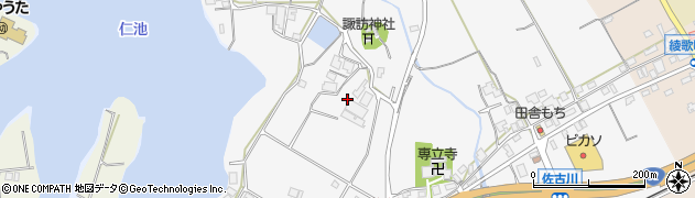 香川県丸亀市綾歌町栗熊西1519周辺の地図