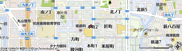 ジャノメミシン工業和歌山支店周辺の地図