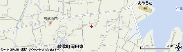 香川県丸亀市綾歌町岡田東969周辺の地図