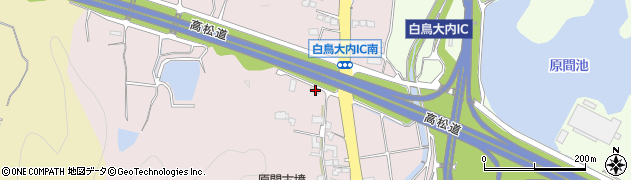 香川県東かがわ市川東1258周辺の地図