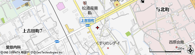 香川県善通寺市上吉田町255周辺の地図
