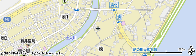 和歌山県和歌山市湊1837周辺の地図