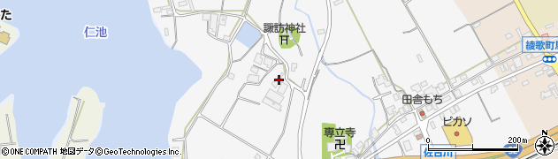 香川県丸亀市綾歌町栗熊西1521周辺の地図