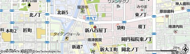 和歌山県和歌山市新八百屋丁16周辺の地図