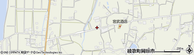 香川県丸亀市綾歌町岡田東711周辺の地図