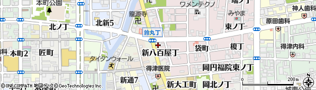和歌山県和歌山市新八百屋丁15周辺の地図