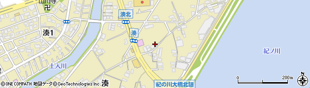 和歌山県和歌山市湊1820-110周辺の地図