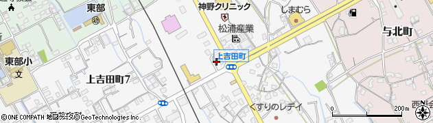 香川県善通寺市上吉田町384周辺の地図