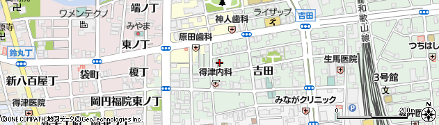 和歌山県和歌山市吉田631周辺の地図