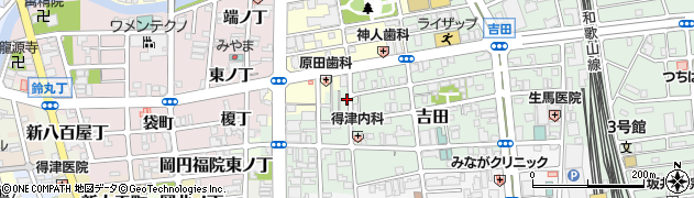 和歌山県和歌山市吉田744周辺の地図