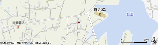 香川県丸亀市綾歌町岡田東1163周辺の地図