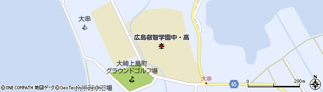 広島県豊田郡大崎上島町大串3137周辺の地図